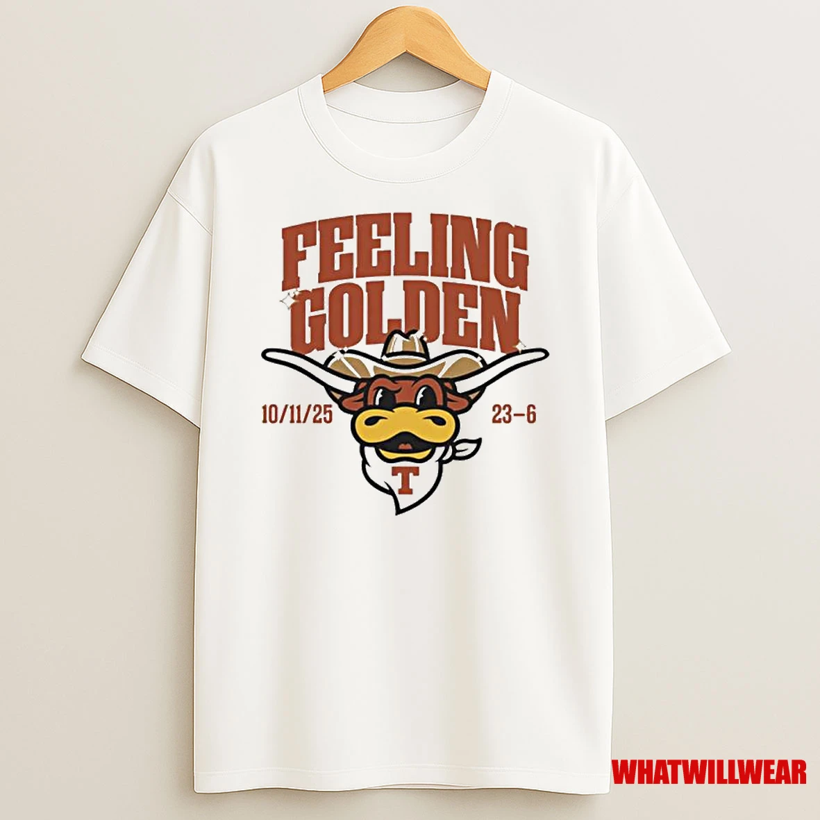 Texas Longhorns Nfl Feeling Golden Ornaments Shirts