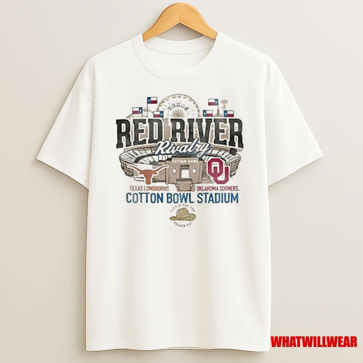 Texas Longhorns Red River Rivalry 2025 Vs Oklahoma Sooners Shirts