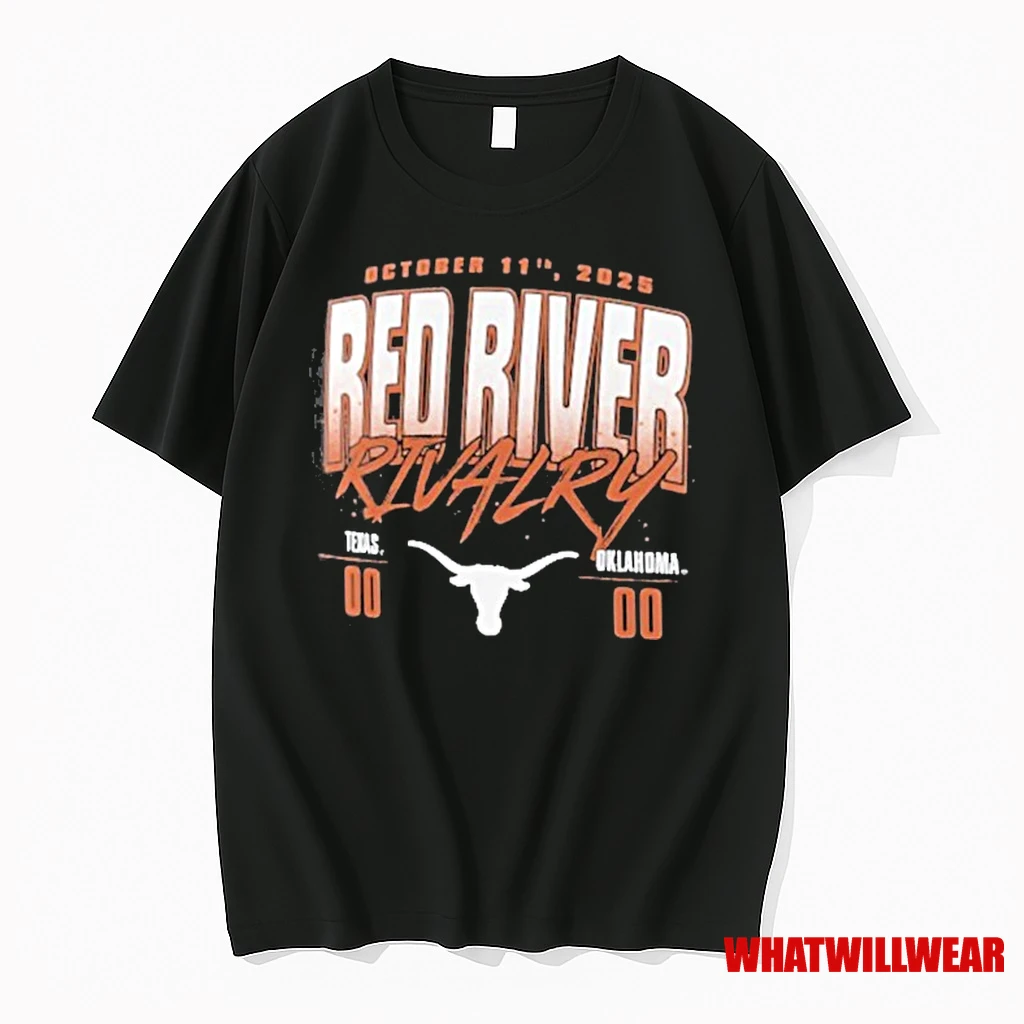 Texas Longhorns Red River Rivalry October 11 2025 Shirts