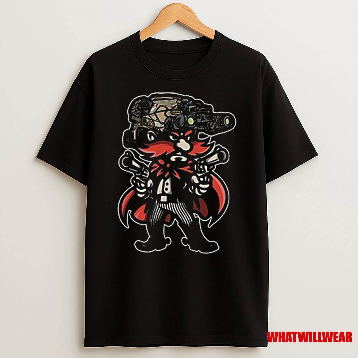 Texas Tech Red Raider Mascot Gun Otx 2025 Shirts