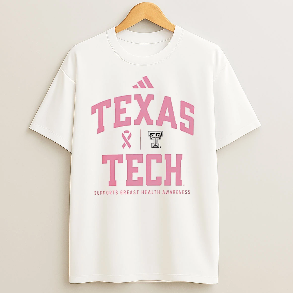 Texas Tech Red Raiders 2025 Supports Breast Health Awareness Cancer T Shirts