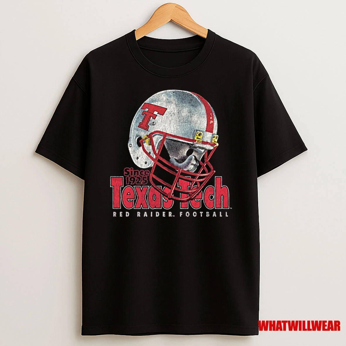 Texas Tech Red Raiders Football Dogpile Since 1925 Helmet Shirts