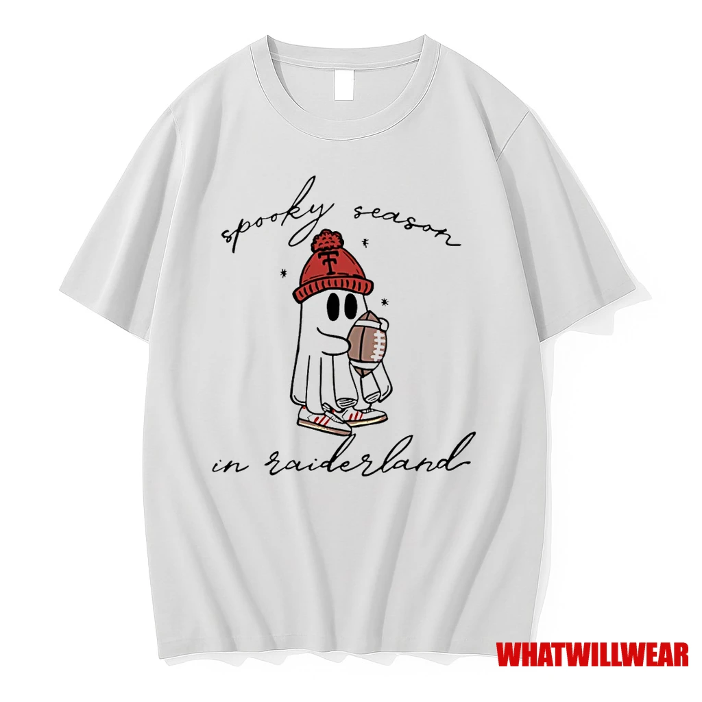 Texas Tech Red Raiders Spooky Season In Raiderland Shirts