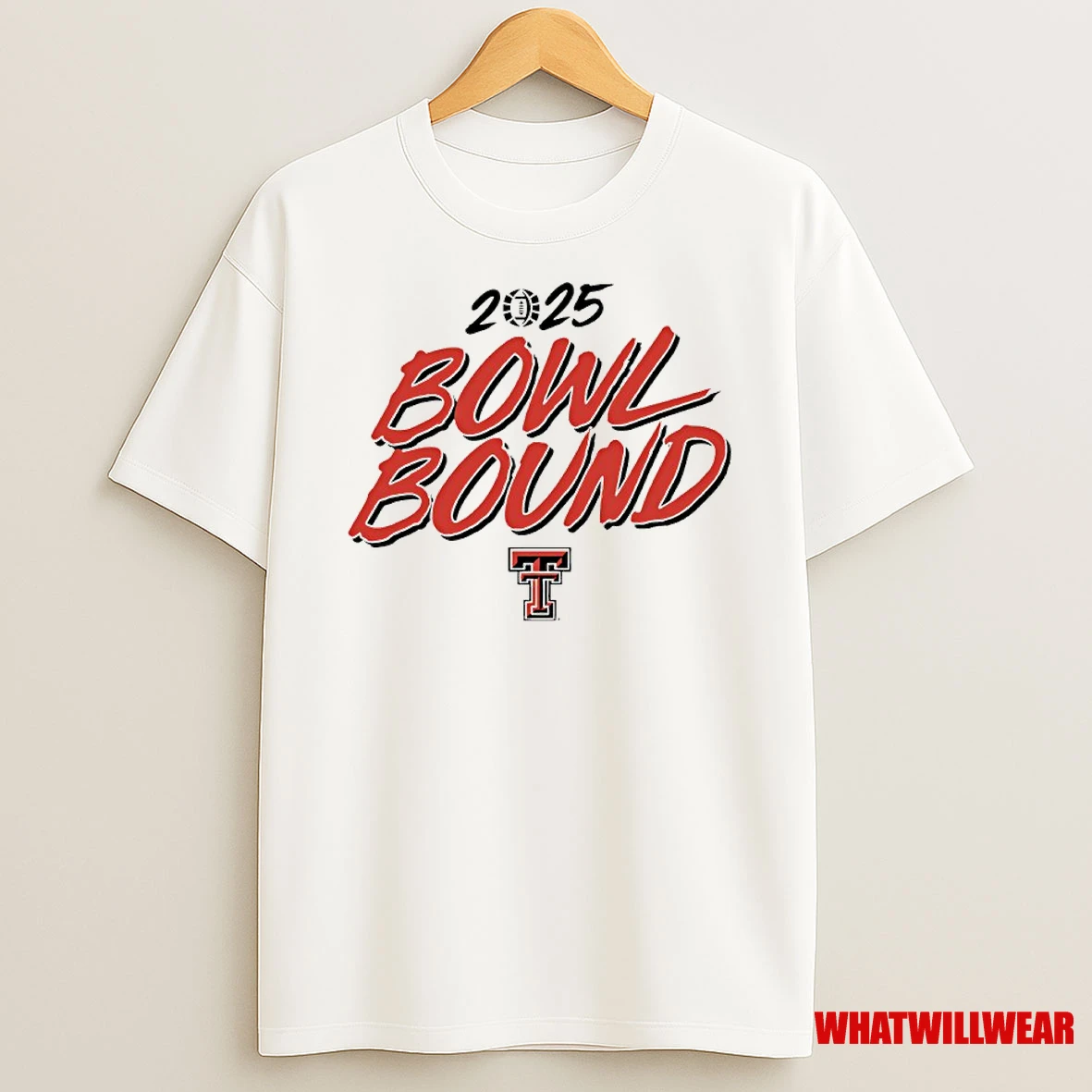 Texas Tech Red Raiders Football 2025 Bowl Bound Shirts