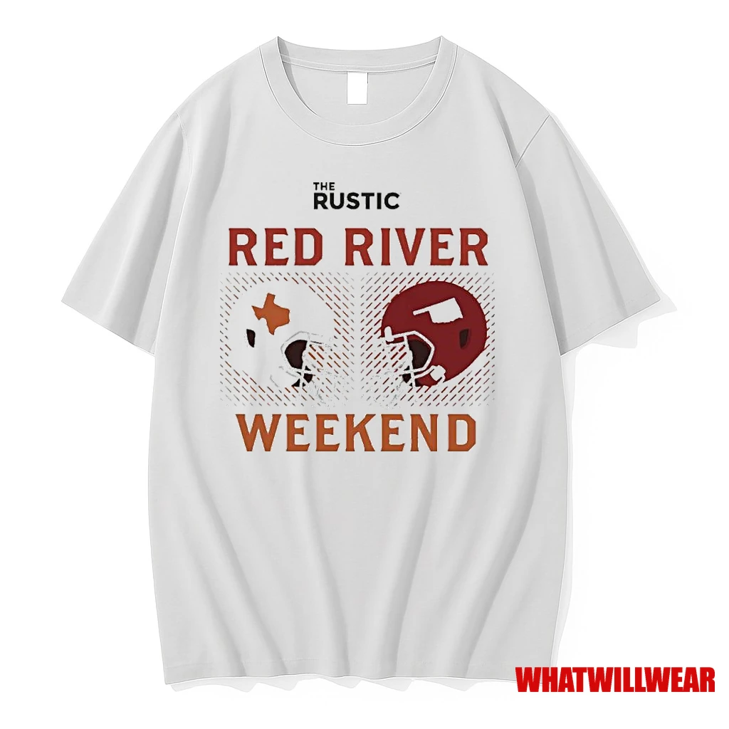 Texas Vs Oklahoma The Rustic Red River Weekend 2025 Shirts