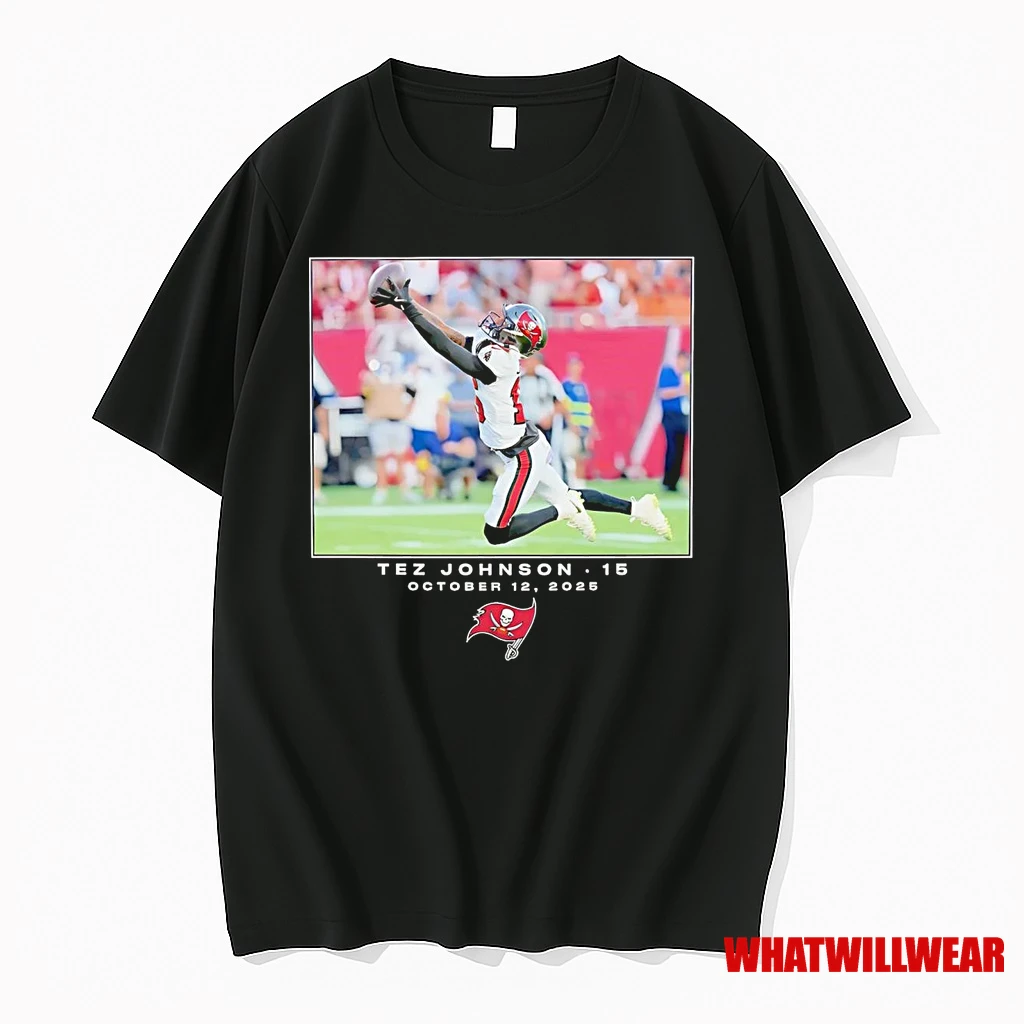 Tez Johnson Nfl Flash Features Week 6 Buccaneers Shirts
