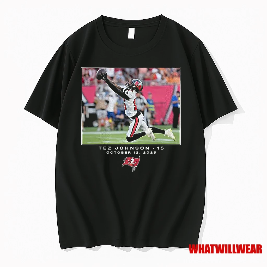 Tez Johnson Tampa Bay Buccaneers Nfl Week 6 2025 Shirts