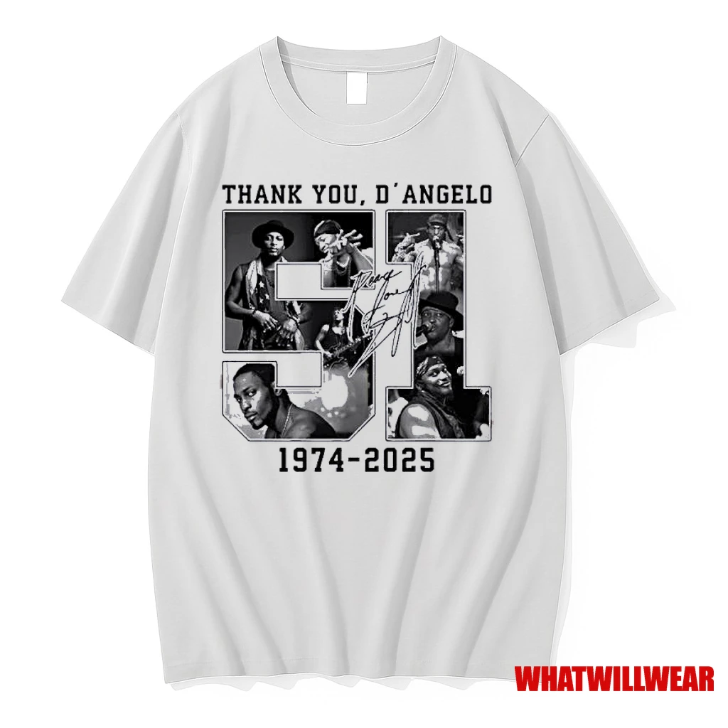 Thank You Dangelo 1974 2025 Shirts