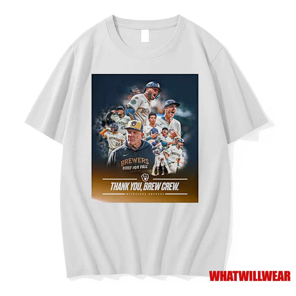 Thank You Brew Crew Milwaukee Brewers Mlb 2025 Was Special Shirts