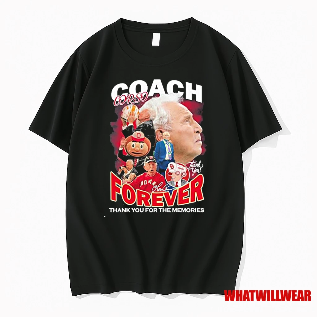 Thank You Coach Lee Corso Forever Thank You For The Memories Shirts