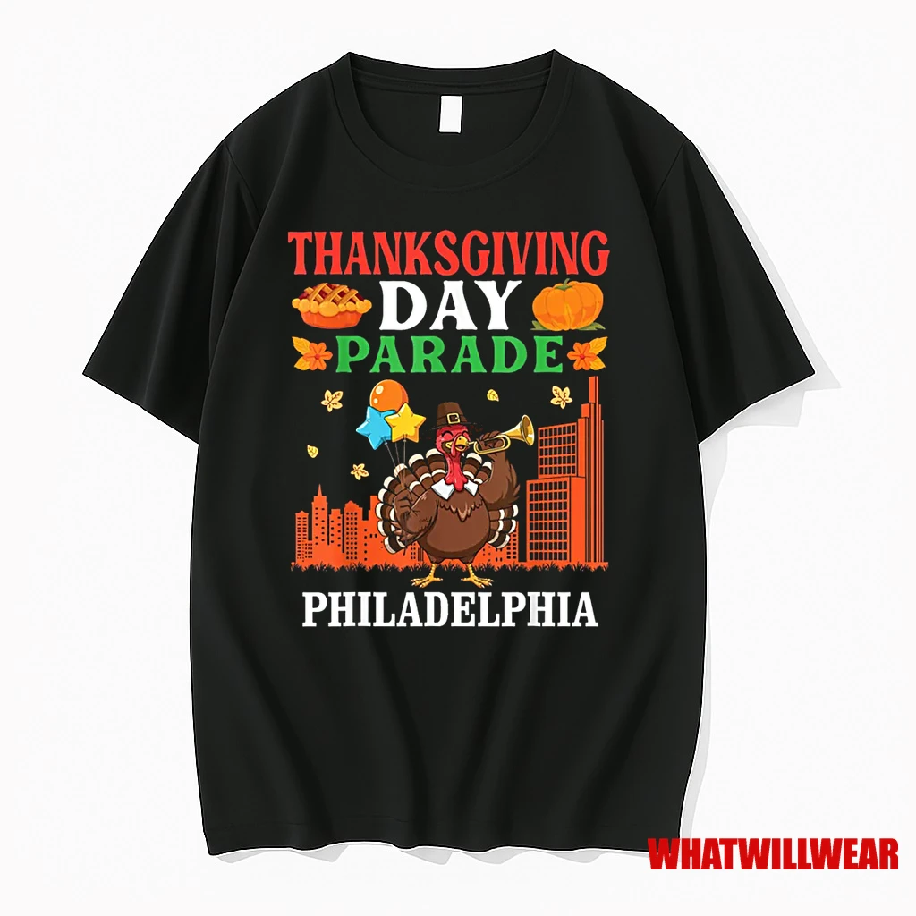 Thanksgiving Day Parade Turkey Celebration In Philadelphia Shirts