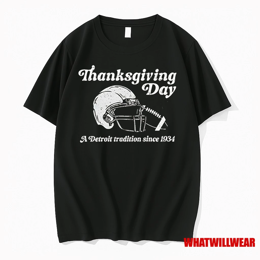 Thanksgiving Day A Detroit Tradition Since 1934 Detroit Lions Shirts