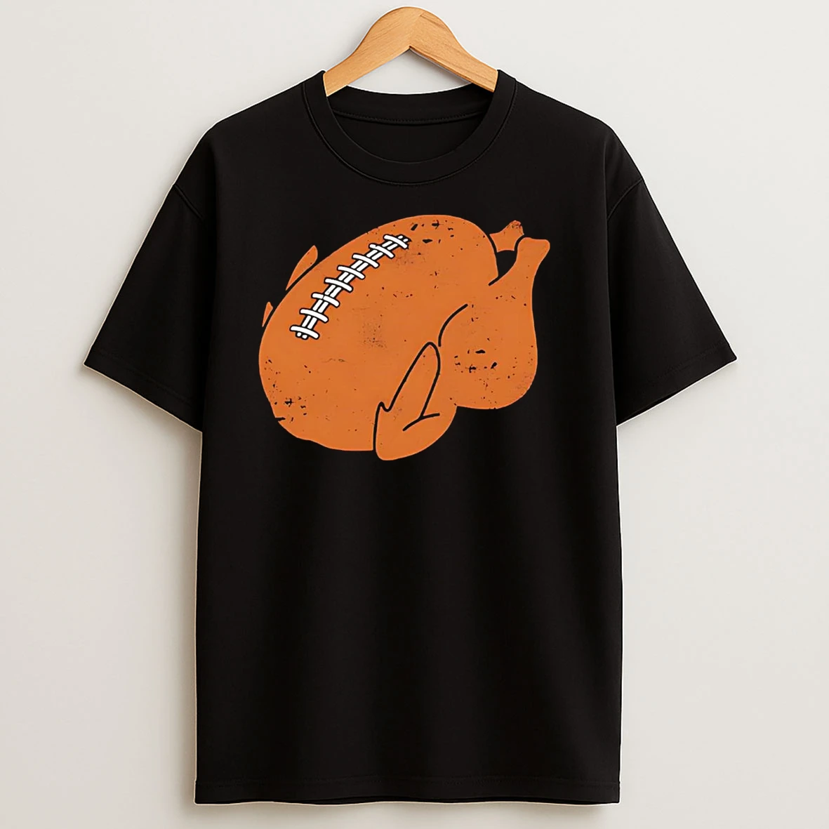 Thanksgiving Turkey Football T Shirts