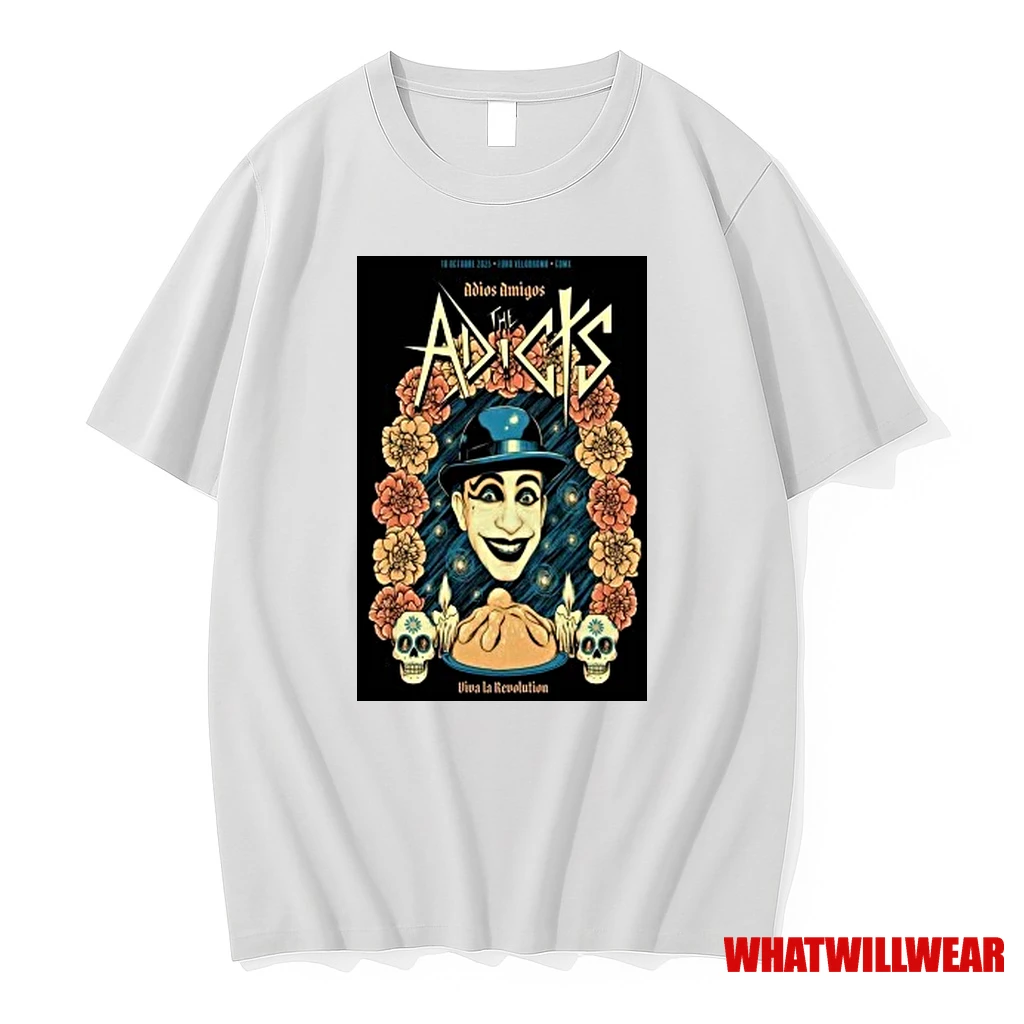 The Adicts Oct 10 2025 Carpa Velodromo Cdmx Shirts