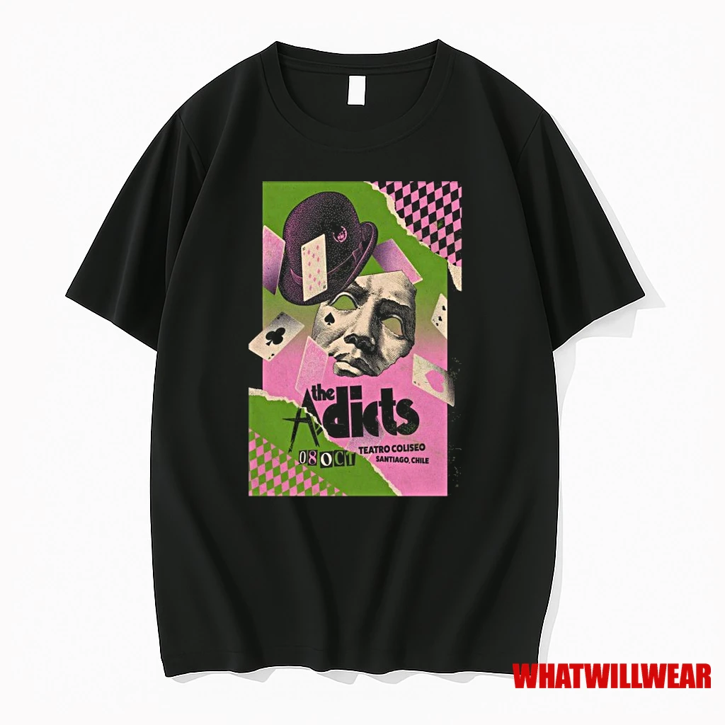 The Adicts Oct 8 2025 In Santiago Chile Cards Shirts