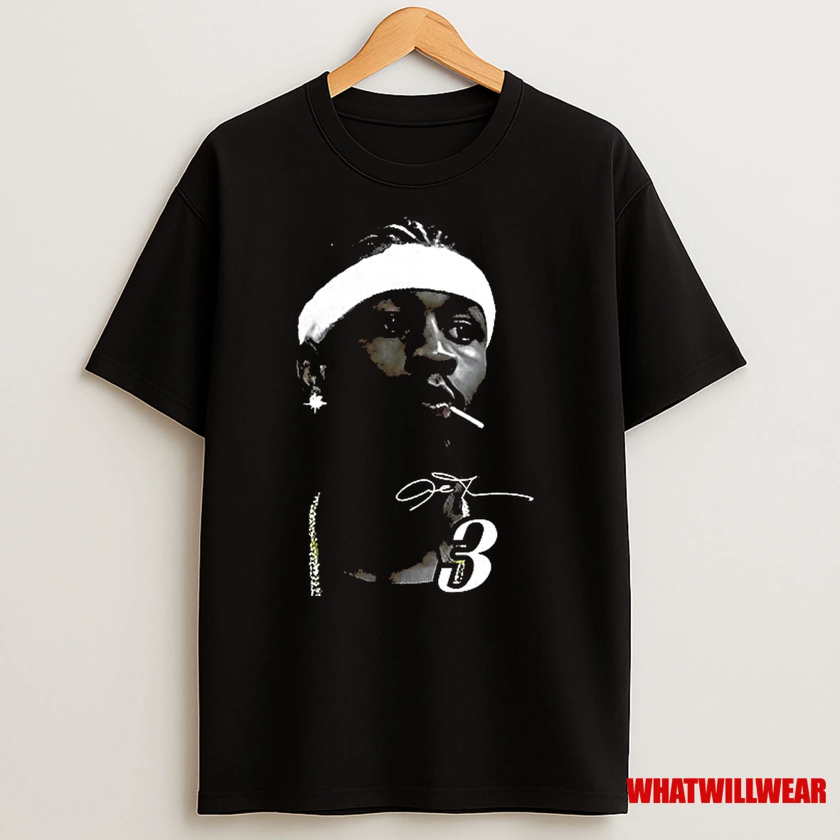 The Answer Head Allen Iverson Philadelphia 76ers Signature Shirts