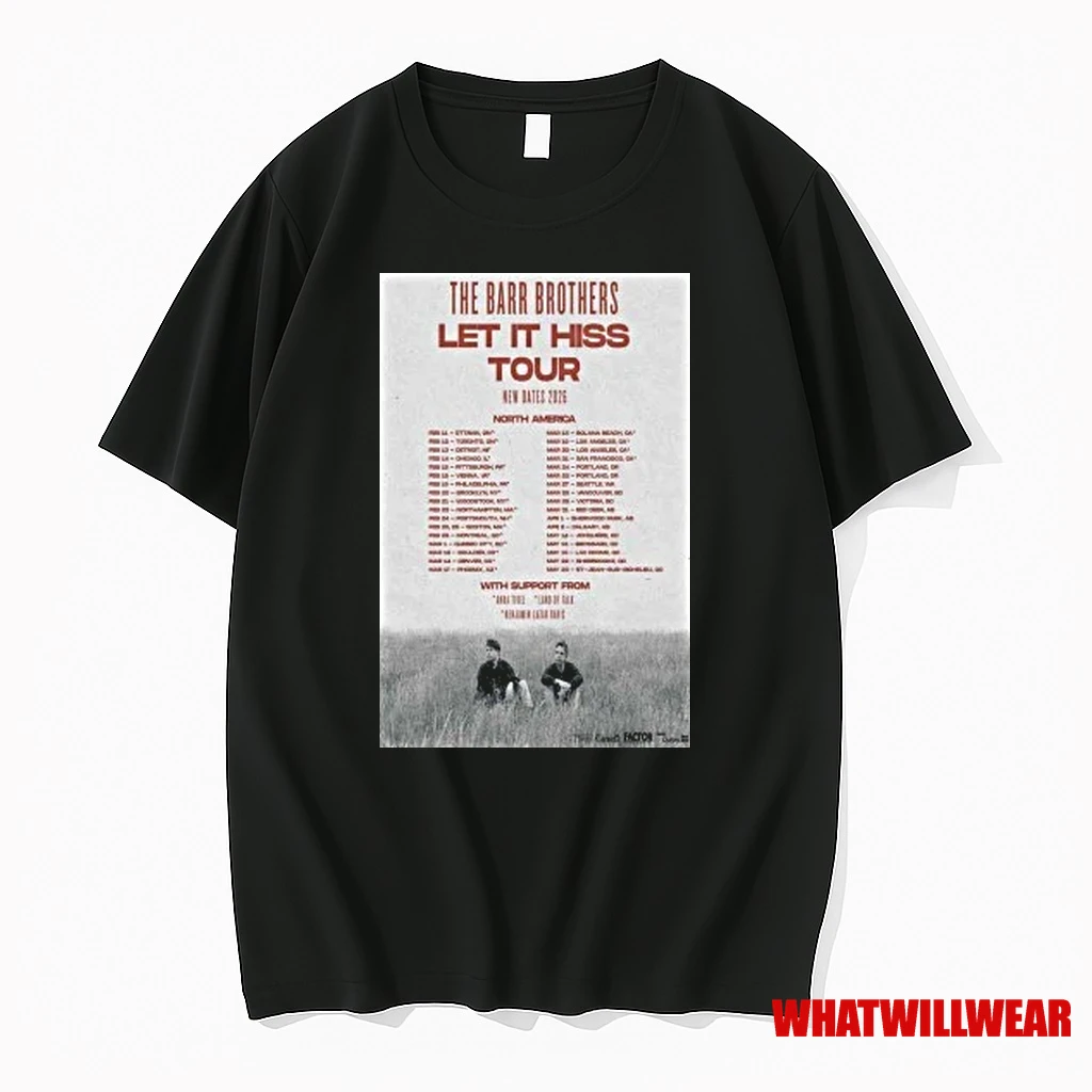 The Barr Brothers Let It Hiss Live 2026 Shirts