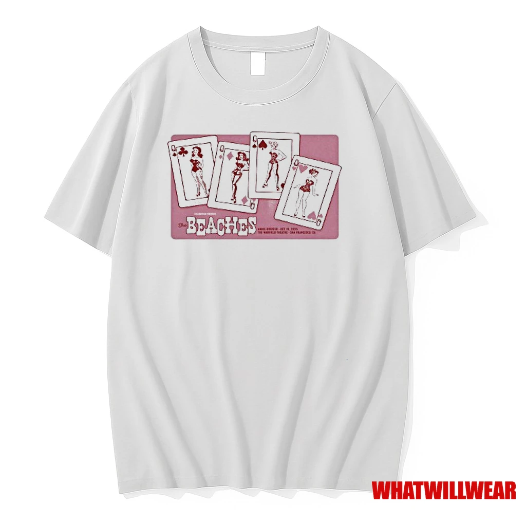 The Beaches Oct 19 2025 San Francisco Tour Cards Shirts