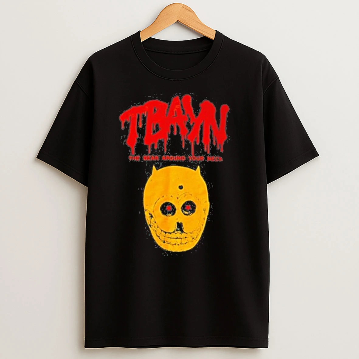 The Bear Around Your Neck Death Mask Devil T Shirts