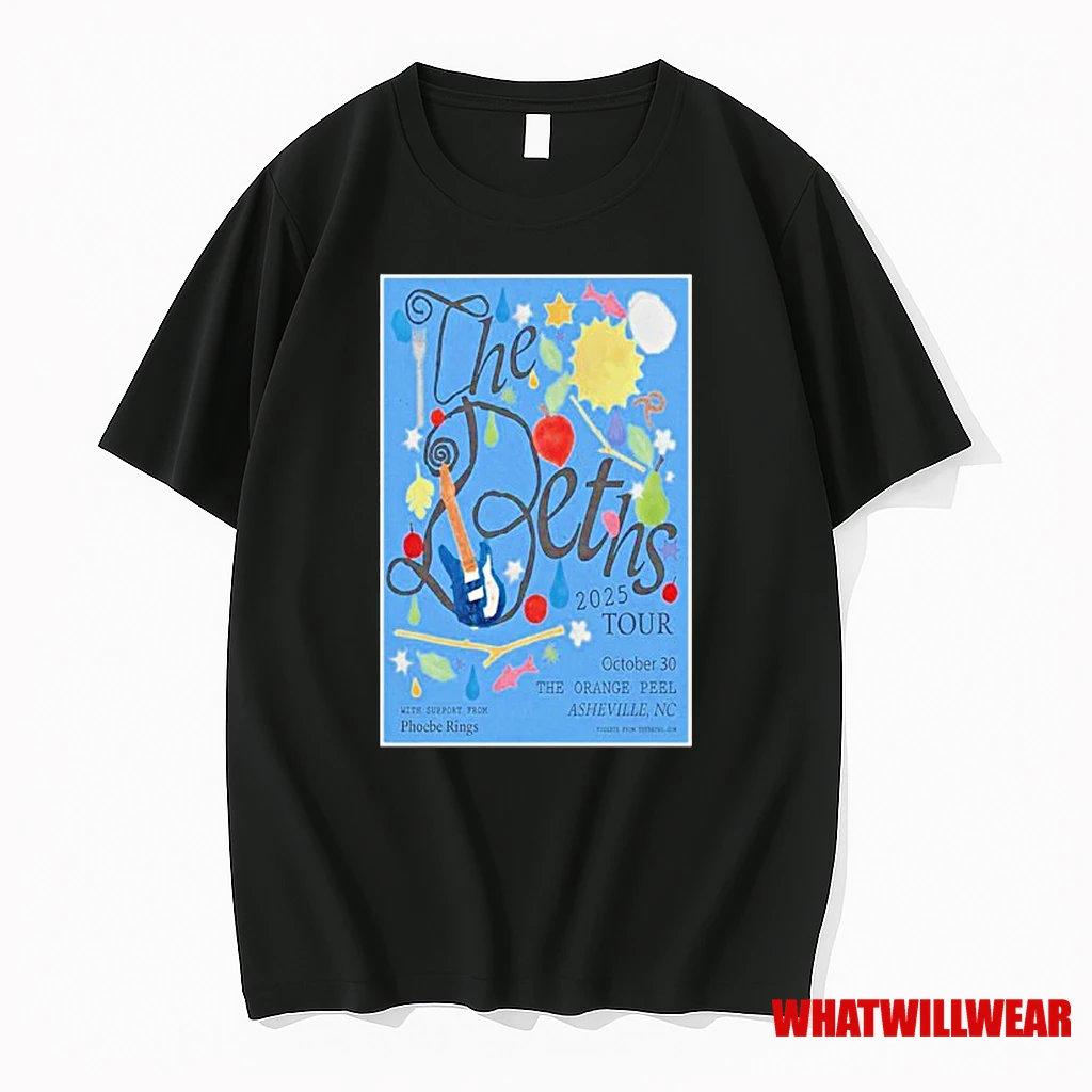 The Beths October 30 2025 Asheville Nc Shirts