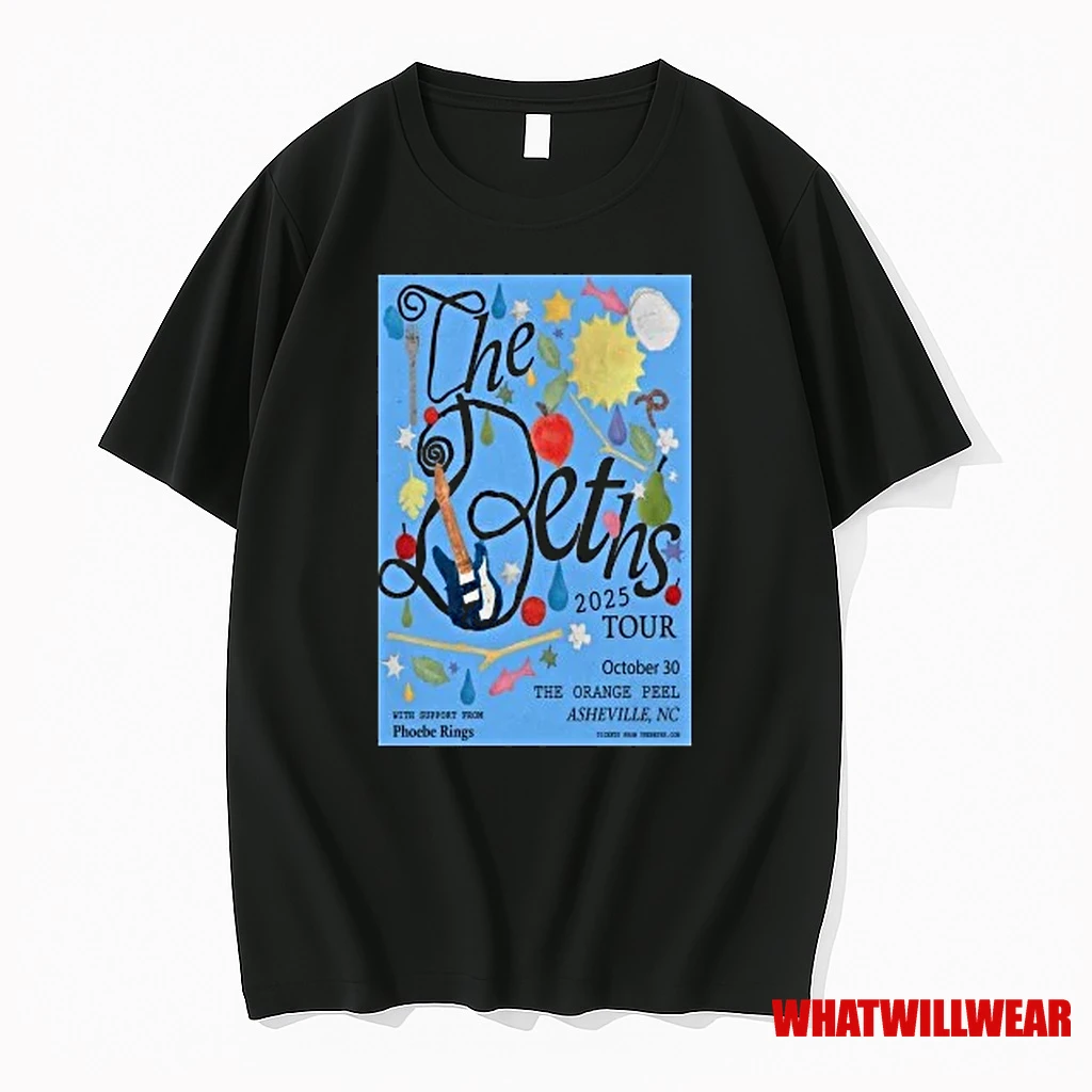 The Beths The Orange Peel Asheville Nc October 30 2025 Shirts