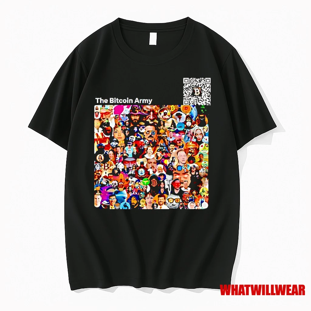 The Bitcoin Army Qr Shirts