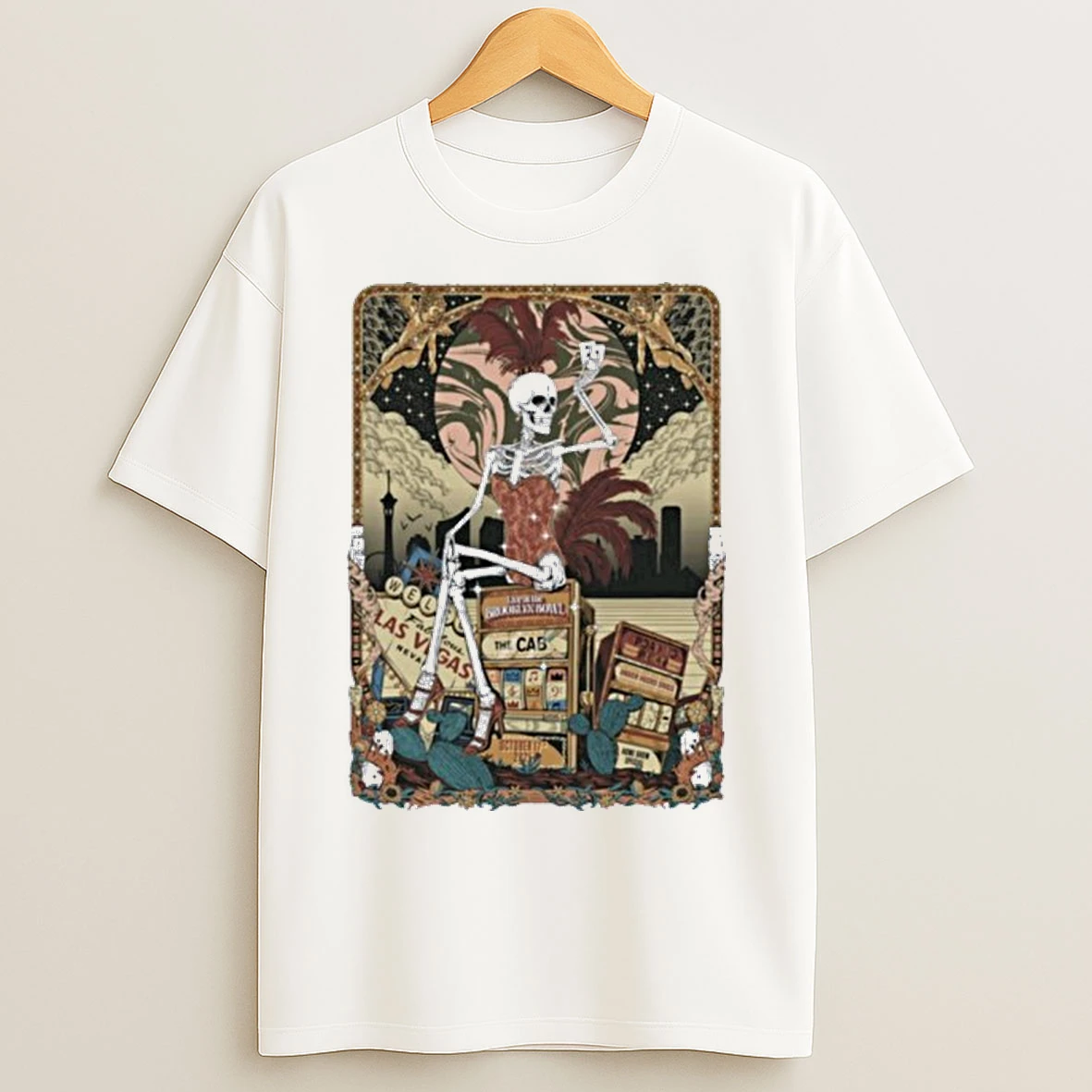 The Cab Brooklyn Bowl Las Vegas Nv October 17 2025 T Shirts
