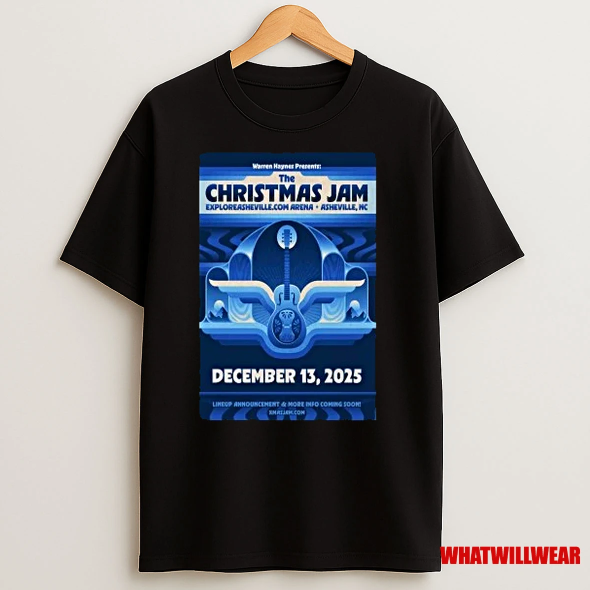 The Christmas Jam Asheville Nc Event 2025 Shirts