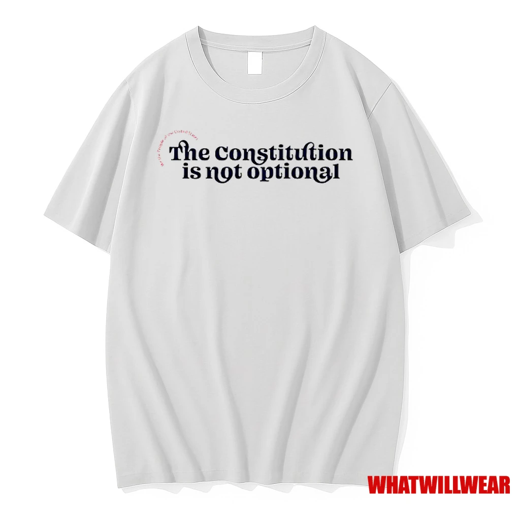 The Constitution Is Not Optional Crew Shirts