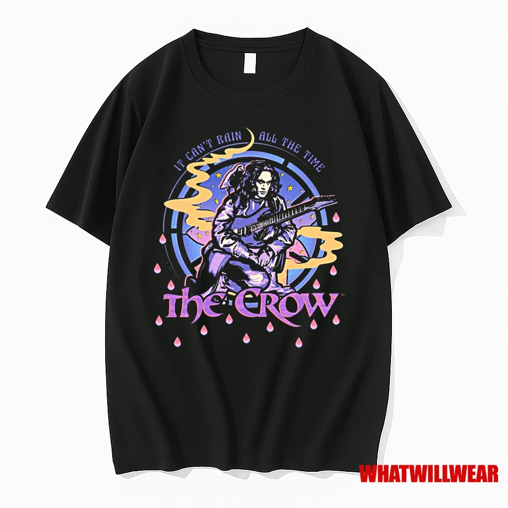 The Crow It Cant Rain All The Time Halloween 2025 Shirts