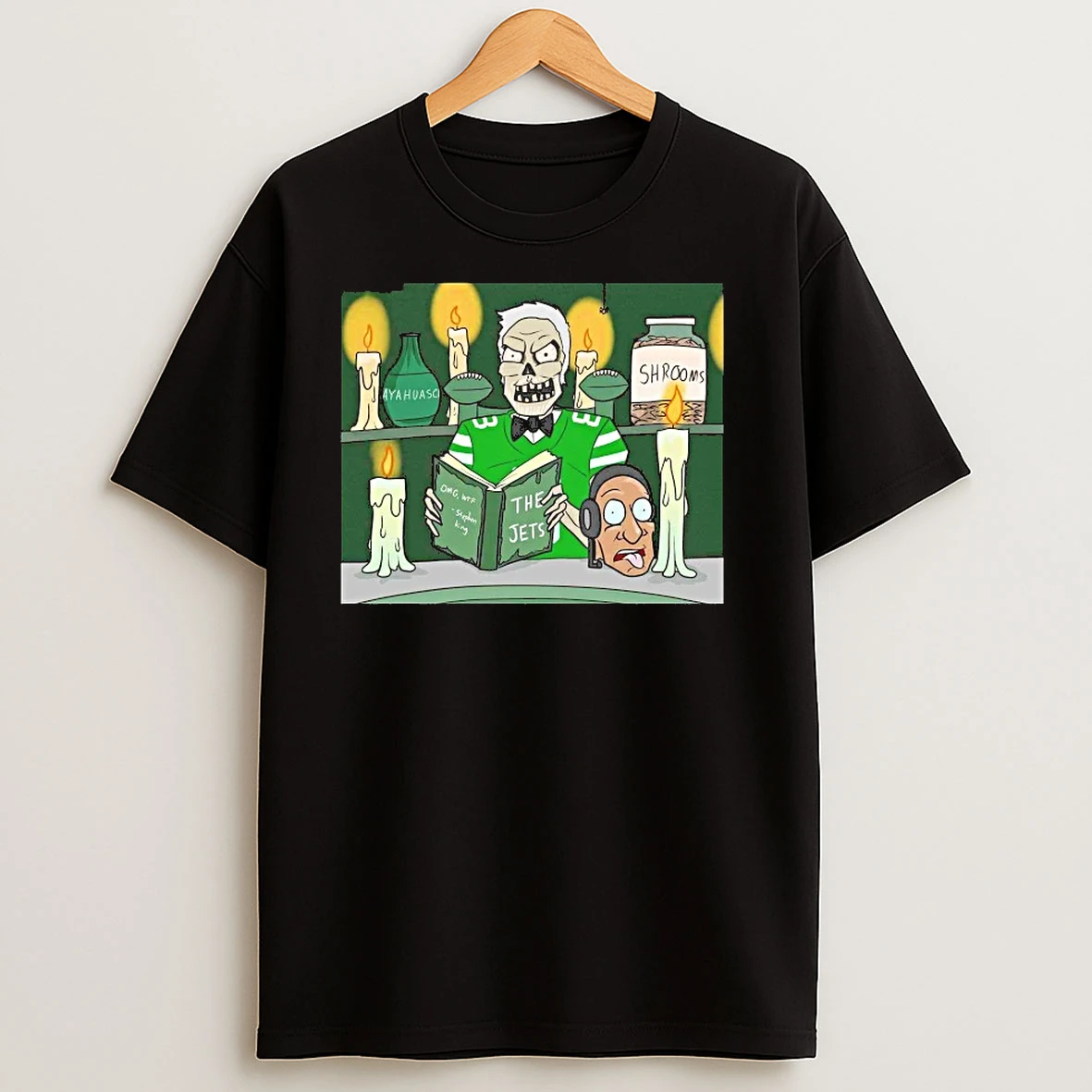 The Cryptkeeper Aaron Rodgers New York Jets T Shirts