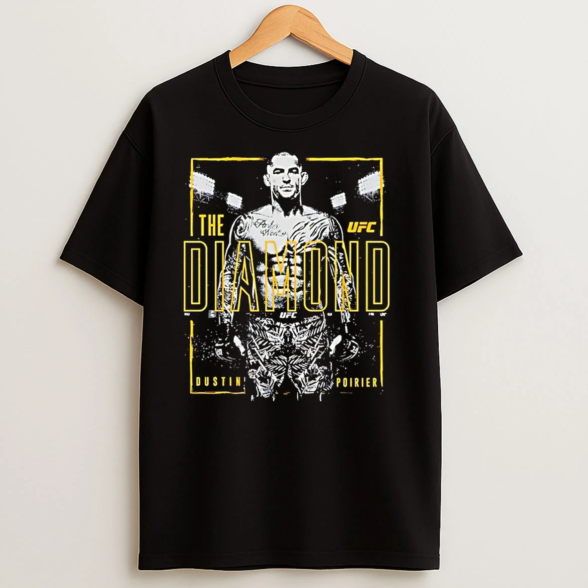 The Diamond Dustin Poirier Nickname Box T Shirts