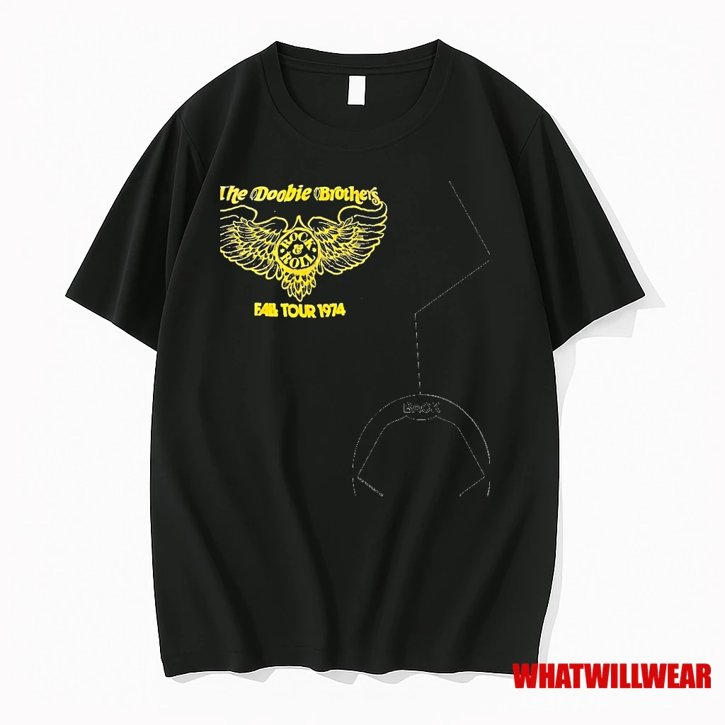 The Doobie Brothers Fall Tour 1974 Shirts