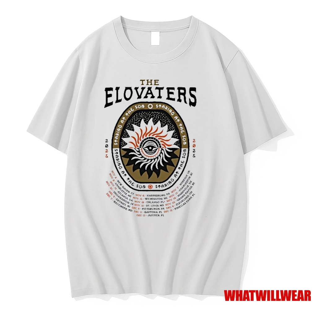 The Elovaters Staring At The Sun Tour 2025 Shirts