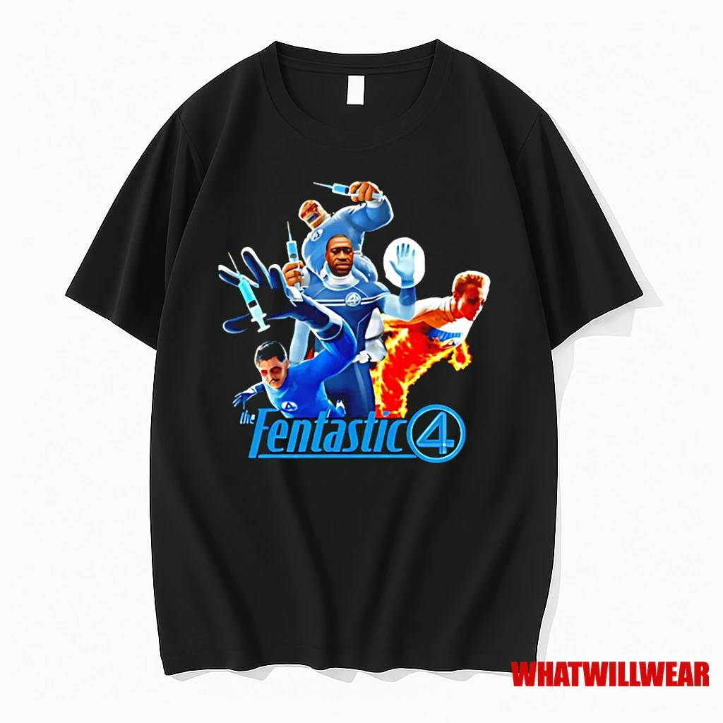 The Fantastic Four X George Floyd Marvel Comics Fantastic Four Shirts