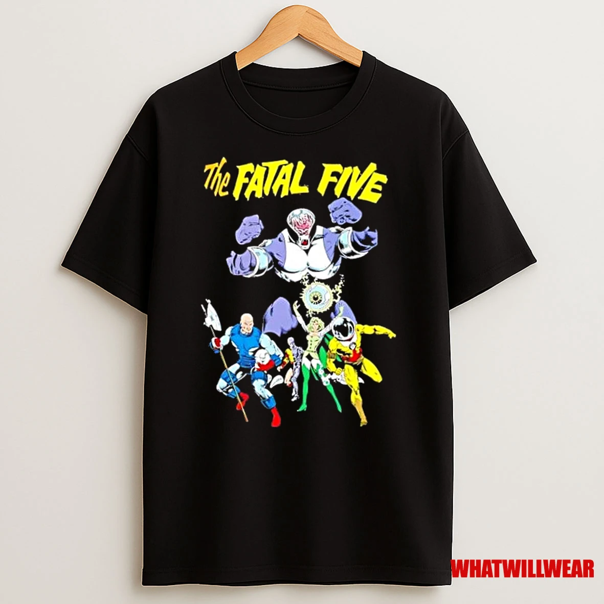 The Fatal Five 1967 Cartoon Vintage Shirts