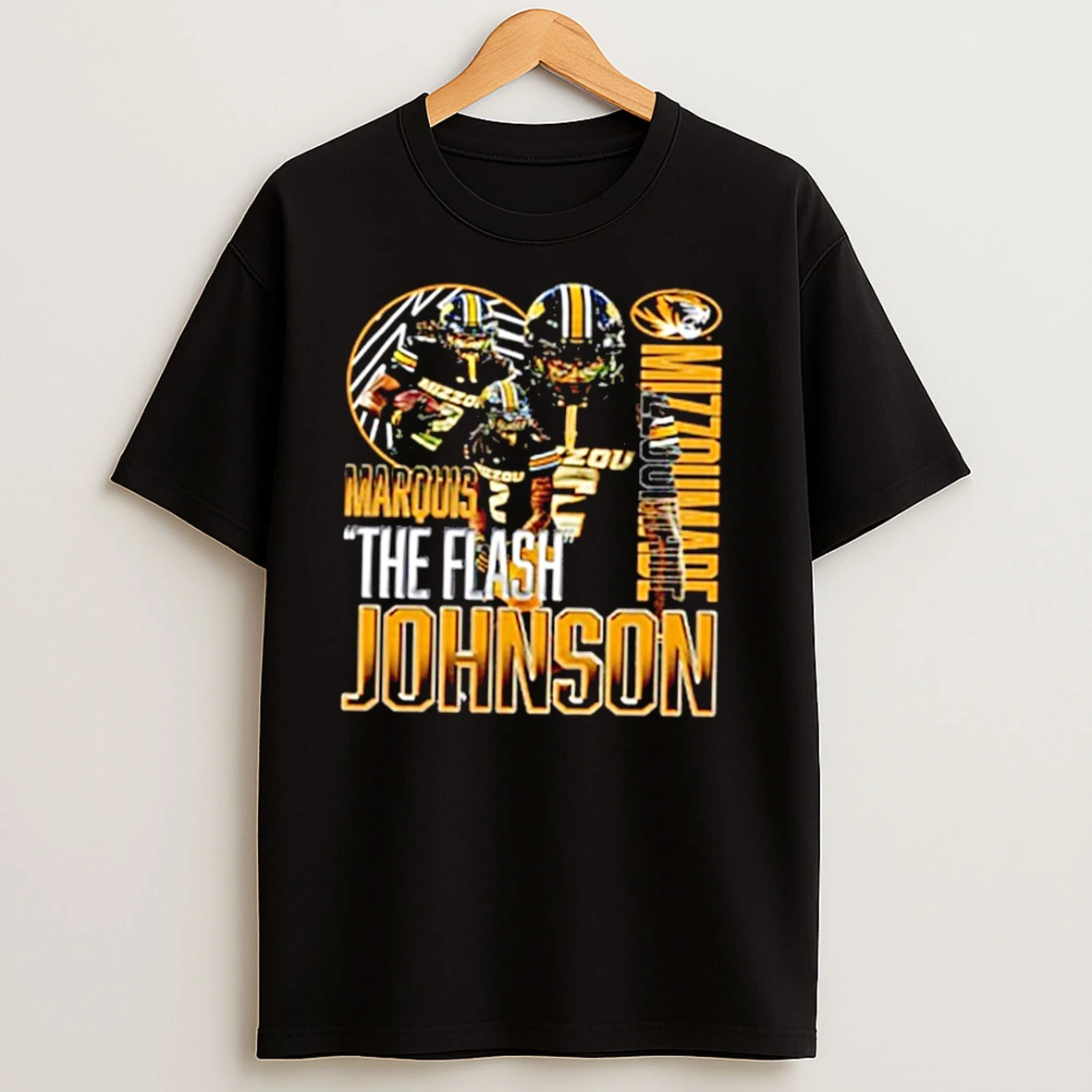 The Flash Marquis Johnson 2 Nfl Missouri Tigers T Shirts