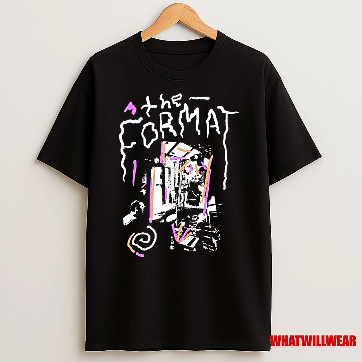 The Format Band Berry Shirts