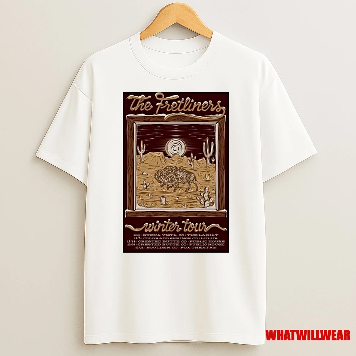 The Fretliners Winter Tour 2025 Shirts