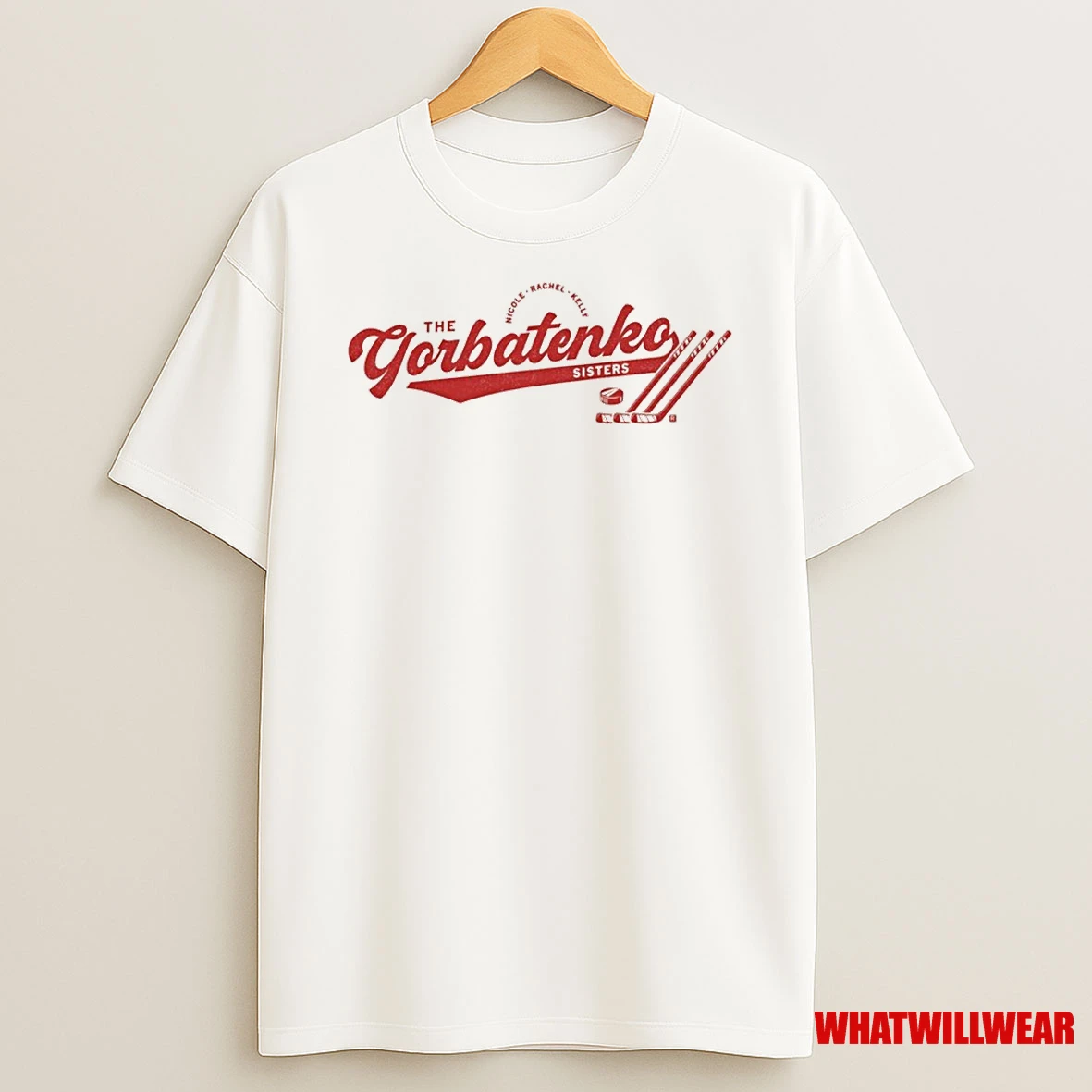 The Gorbatenko Sisters Script Logo Heavyweight Shirts