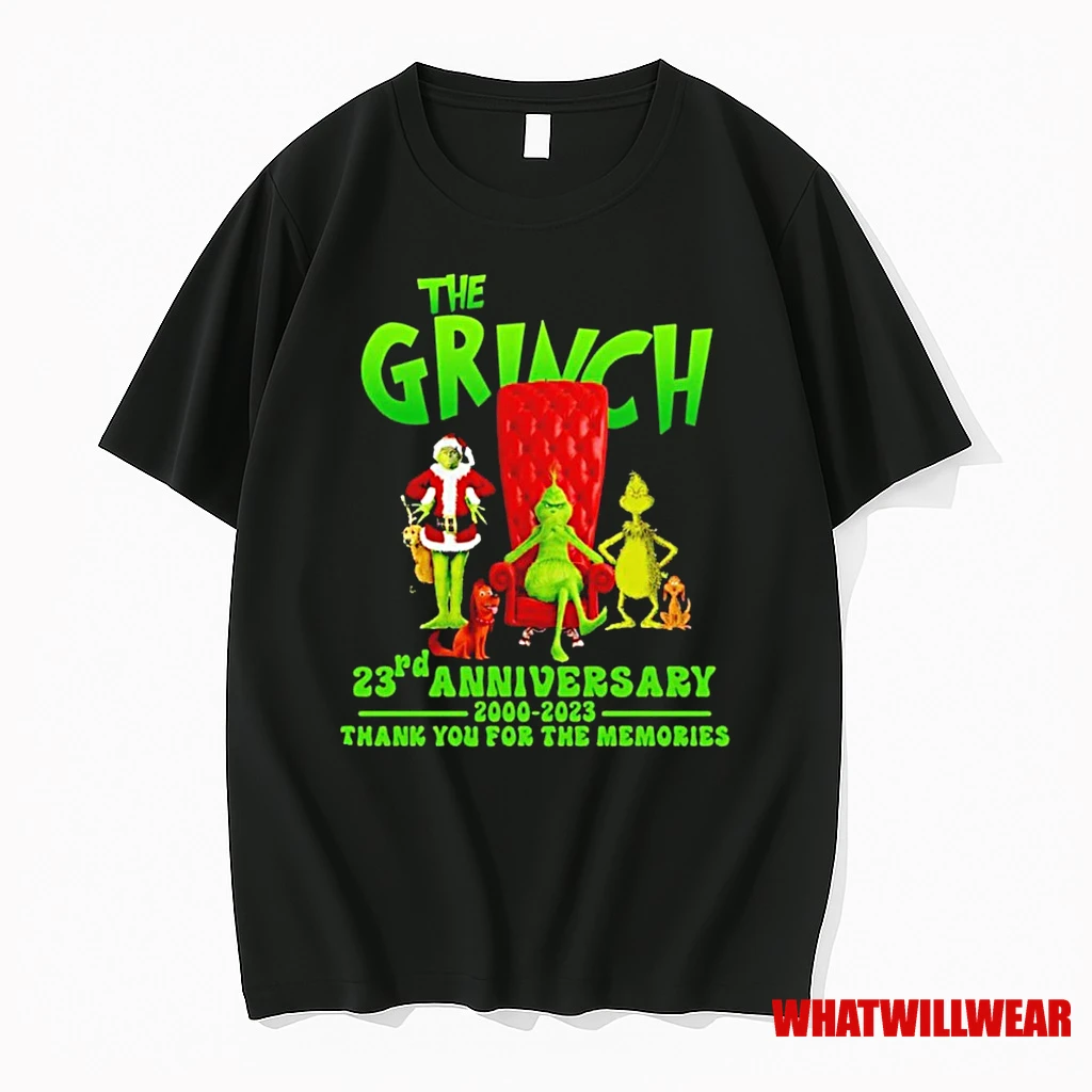 The Grinch 23rd Anniversary 2000 2023 Thank You For The Memories Shirts