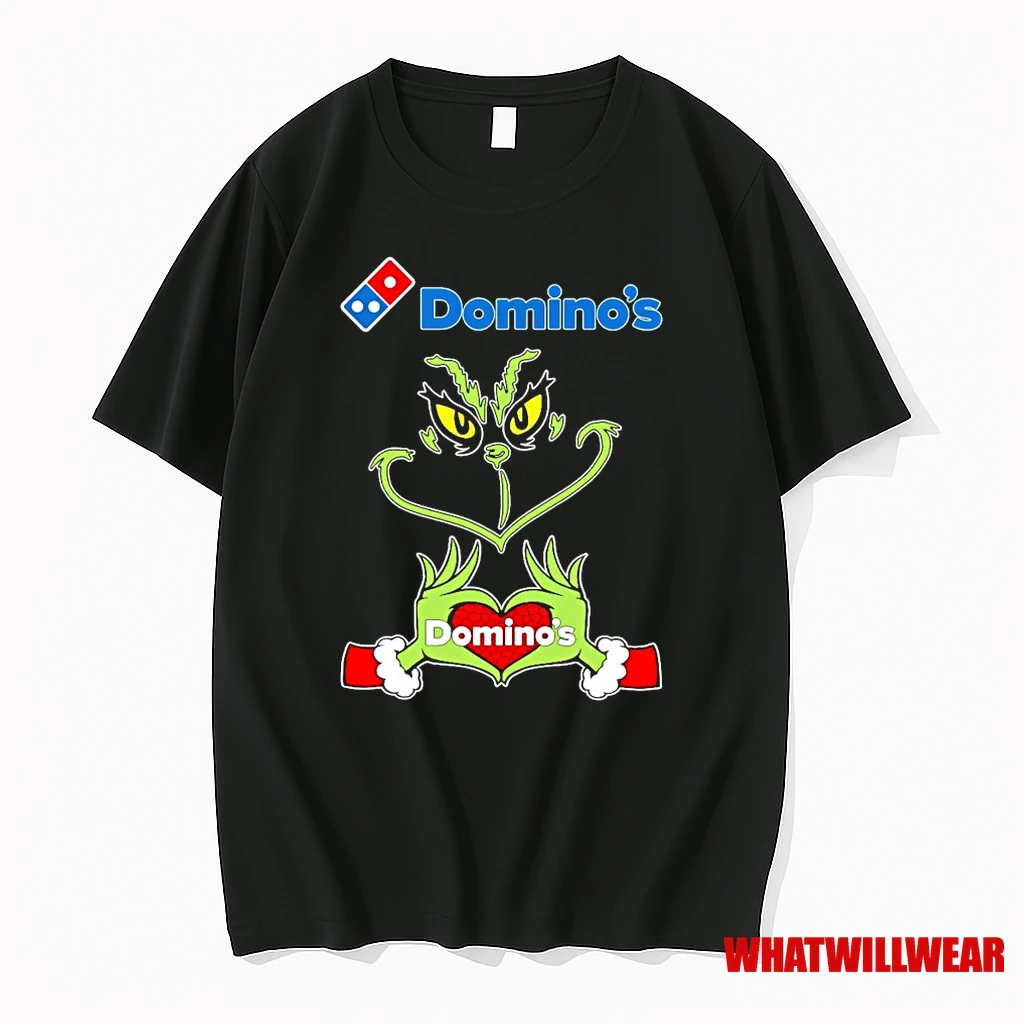 The Grinch Dominos Christmas Shirts