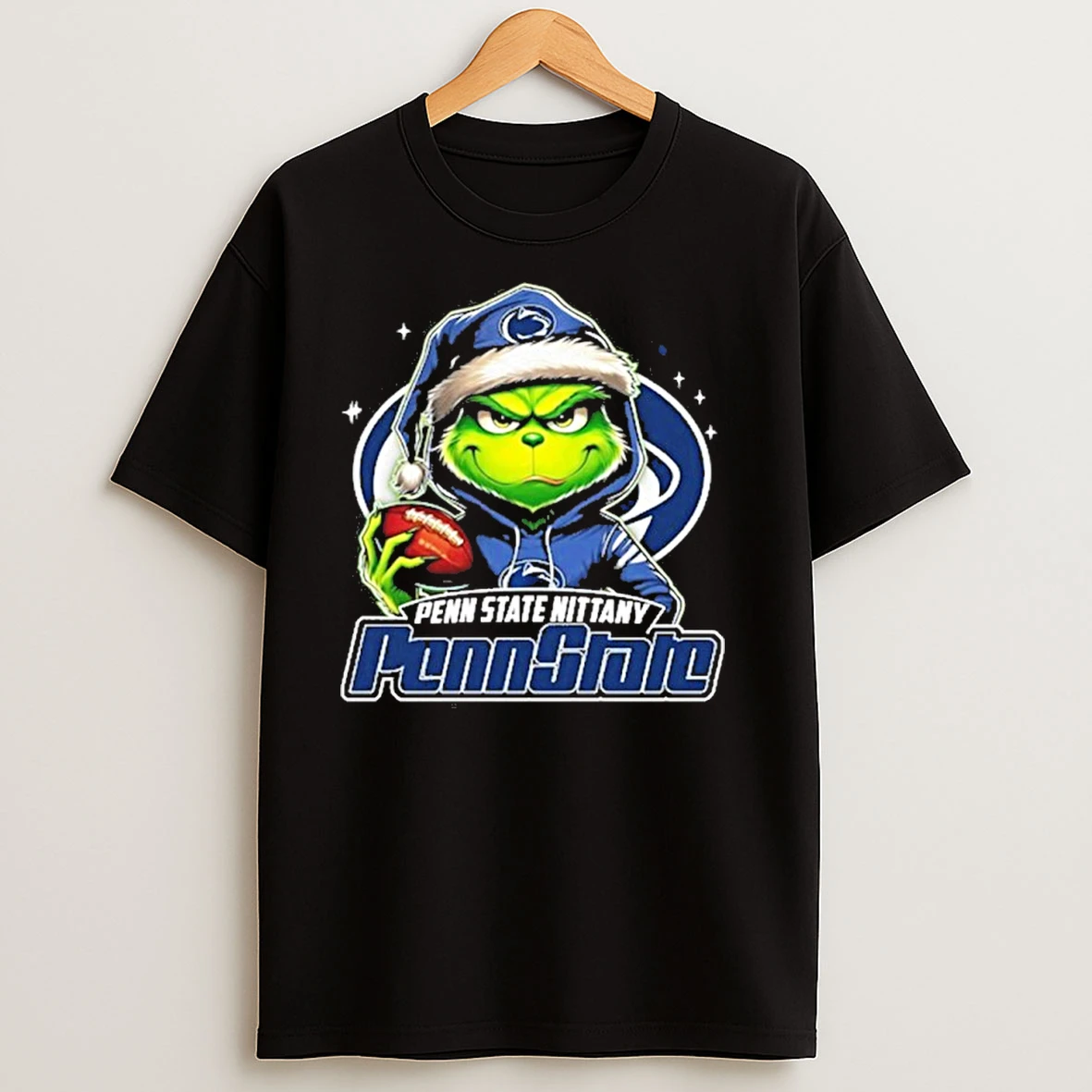 The Grinch Penn State Nittany Lions Baseball T Shirts