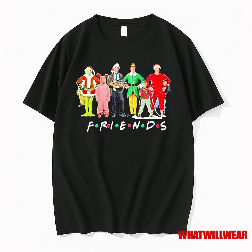 The Grinch X Home Alone Christmas Movies Friends Shirts