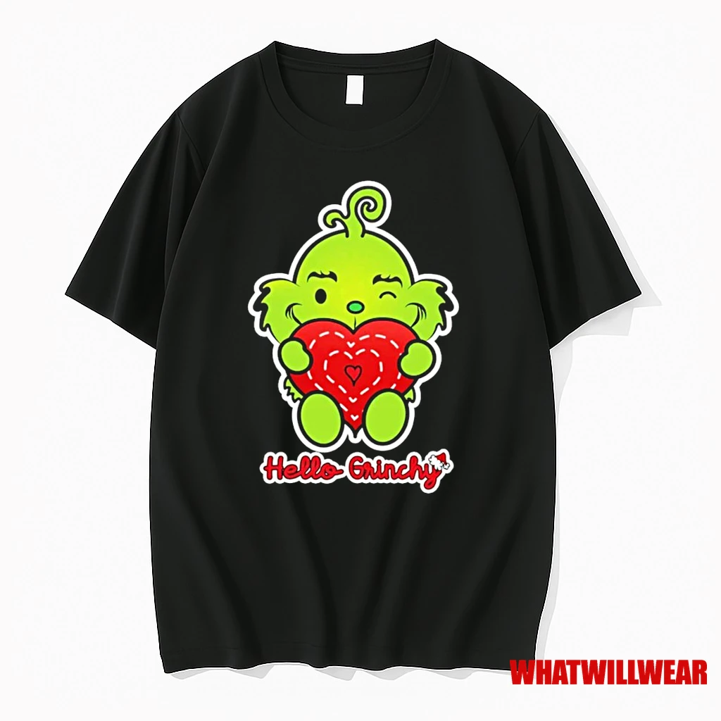 The Grinch Hello Grinchy Christmas Shirts