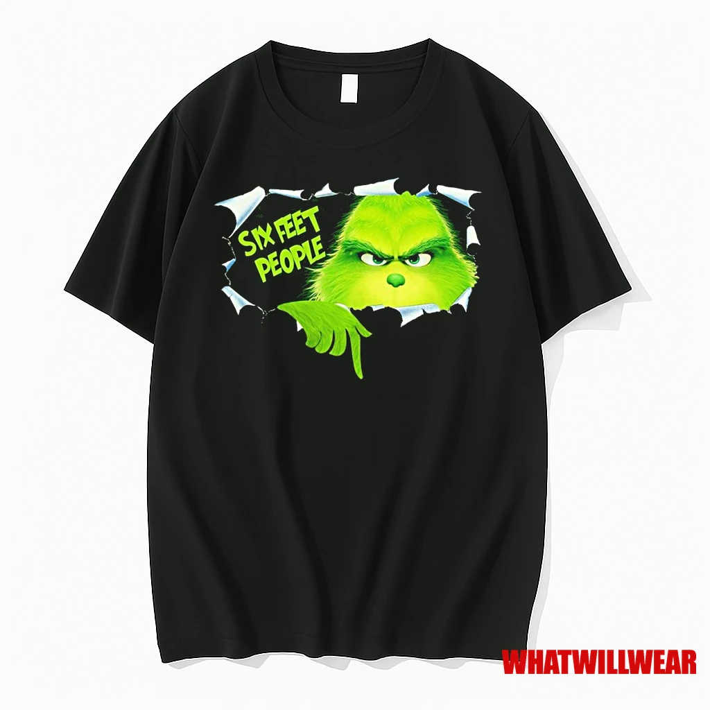 The Grinch Six Feet People Shirts