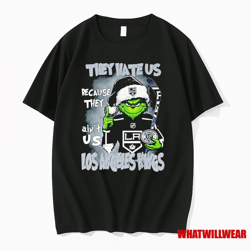 The Grinch They Hate Us Because They Aint Us Los Angeles Kings Shirts
