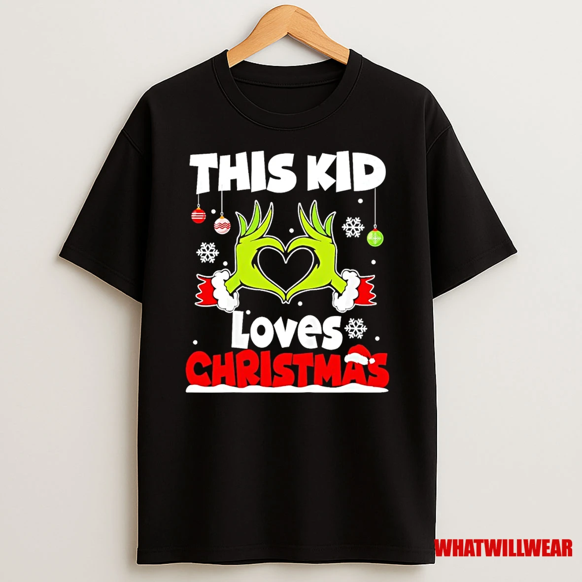 The Grinch This Kid Loves Christmas Xmas Shirts