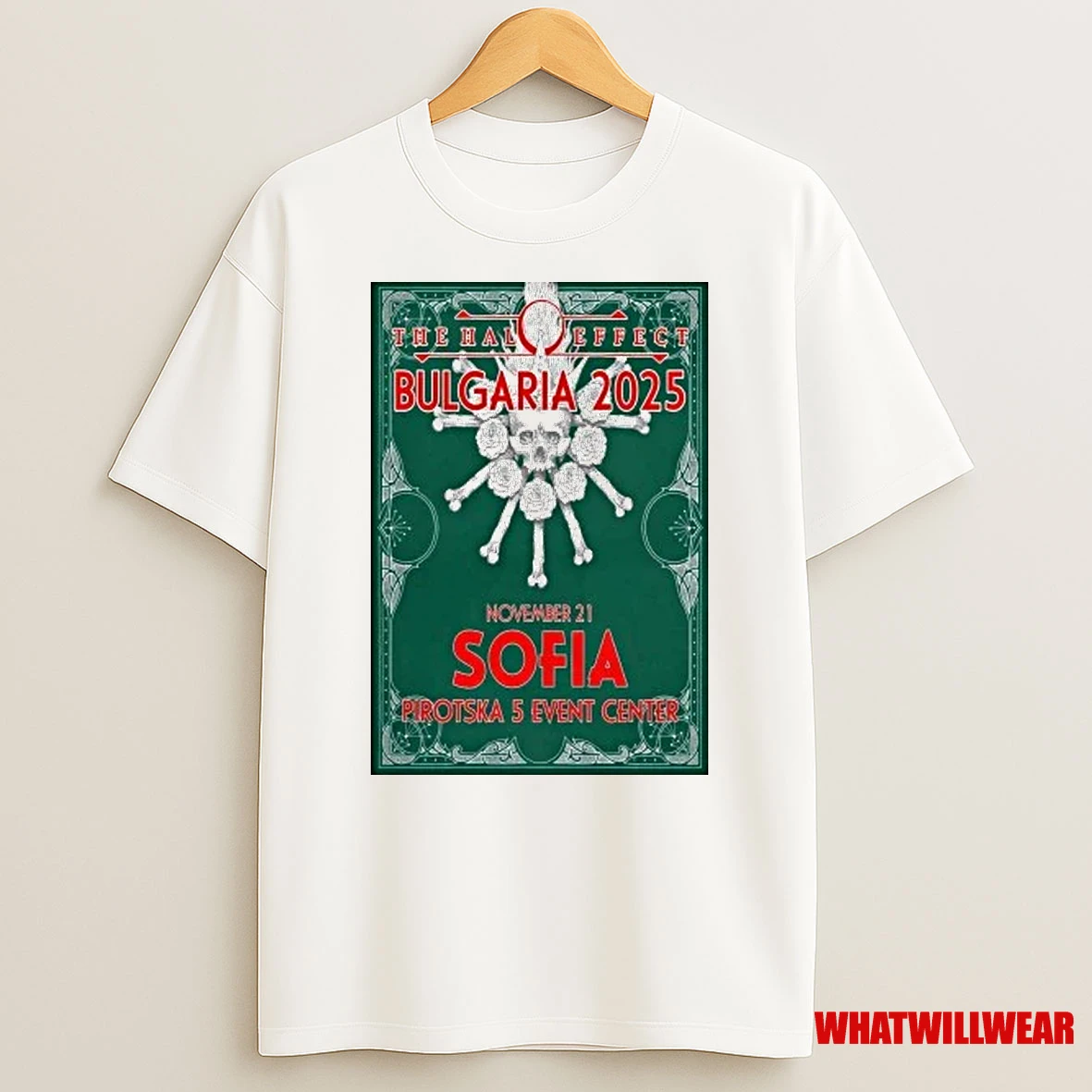 The Halo Effect Sofia Bulgaria November 21 2025 Shirts