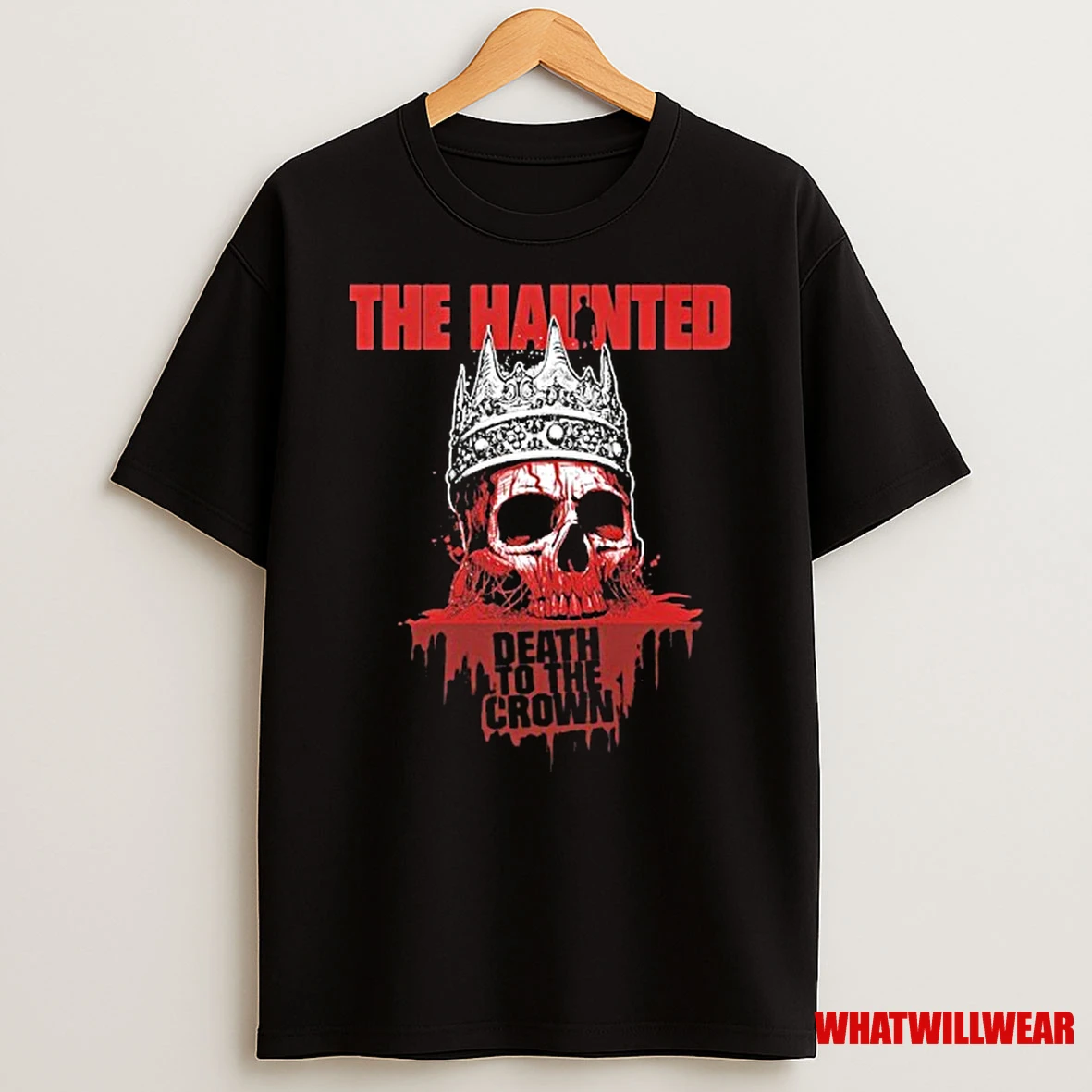 The Haunted Death To The Crown Skull Shirts